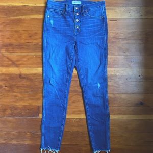 Madewell High Rise Jeans